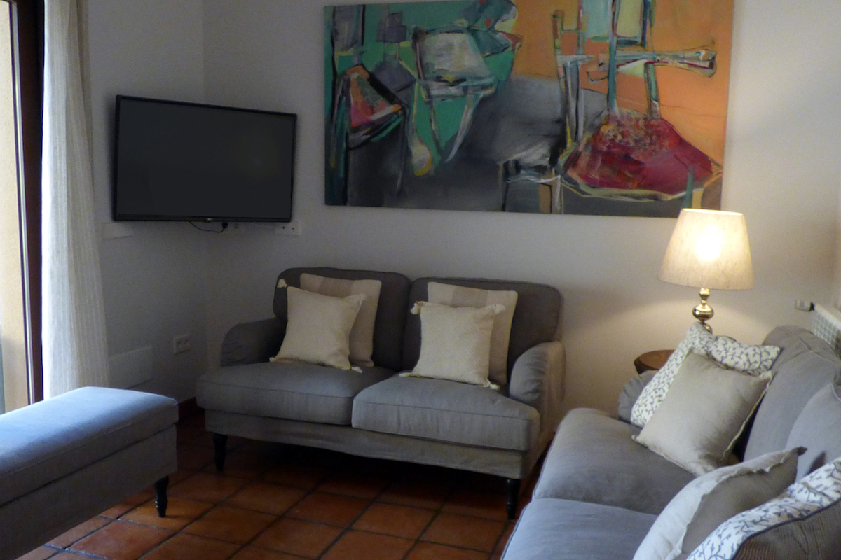 Casa Rural Fuentebuena - Salón y cuarto de estar